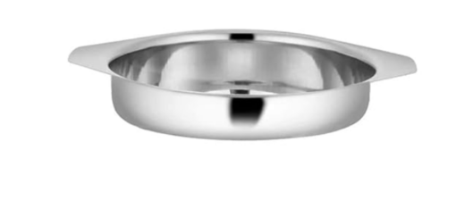 Shri & Sam Stainless Steel Eye Bowl, Silver - Image 2